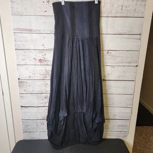 Gilda Midani T-shirt Material Tub Top Tie Dye Balloon Skirt Dress..size Large